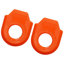 1Pair Universal Bicycles Crank Cover Protector Pedal-Orange