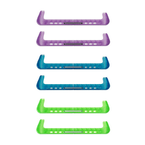Elastic Ice Skate Blade Guards Adjustable Ice Skating-Green 1