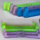Elastic Ice Skate Blade Guards Adjustable Ice Skating-Green 6