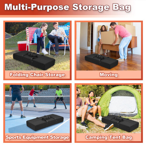 Athletic Equipment Storage Bag with Padded Handle Large Capacity 1