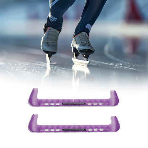 Adjustable Skate Blade Cover Elastic Skate Protector-Blue 2