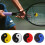 Silicone Tennis Racket String Shock Damping Tennis Racket-White 2