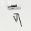 Multifunctional Metal Electric Guitar Bridge with-Silver 7