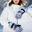 Cold Weather Ski Gloves Thicken Lining Waterproof-coffee L 7