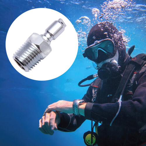 Quickly Connect Adapters 1/4NTP Conversion For Scubas Diving 2