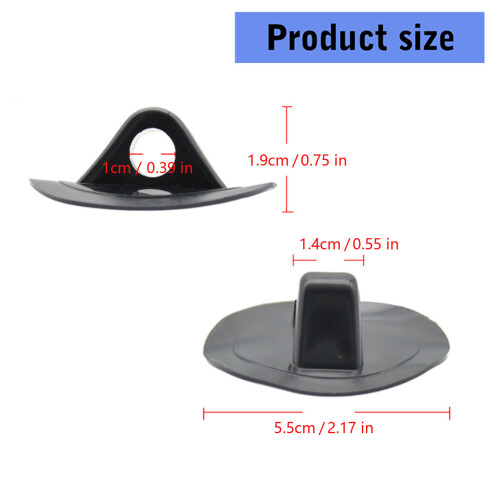 Attache de sécurité compacte pour kayaks gonflables, bateaux, 2
