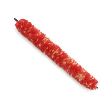 28,5 cm saxofoon nekborstel dubbelkleurig ontwerp-Rood Geel