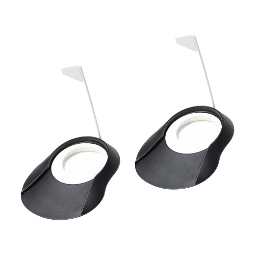 Putting Cup PVC Golfgat Trainingshulpmiddelen Puttinggat-Wit