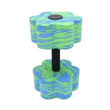 EVA-schuim Halters Wateraerobicsuitrusting-groen en blauw