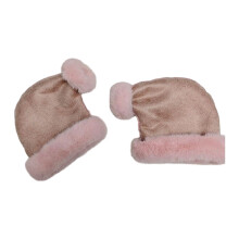 Handenwarmer Wanten Warme dikke pluche gevoerde-Roze