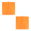Papier Orange PVC Pour Paquets Cadeaux DIY 2