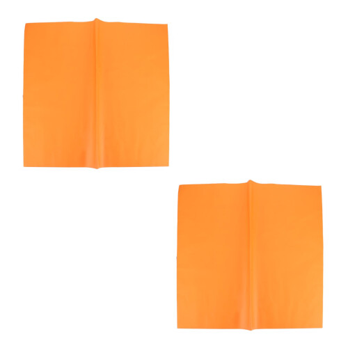 Papier Orange PVC Pour Paquets Cadeaux DIY 1
