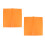 Papier Orange PVC Pour Paquets Cadeaux DIY 3