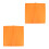 Papier Orange PVC Pour Paquets Cadeaux DIY 4