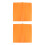 Papier Orange PVC Pour Paquets Cadeaux DIY 5
