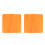 Papier Orange PVC Pour Paquets Cadeaux DIY 7