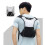 Sac à dos gilet de course respirant avec sécurité-Noir 4