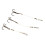 Pack de 3 groupes d'hameçons de pêche professionnels-8CM 2