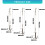 Pack de 3 groupes d'hameçons de pêche professionnels-8CM 4