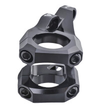 Bicycles Stem Risers Aluminum Alloy Handlebar Short Stem-Black