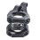 Bicycles Stem Risers Aluminum Alloy Handlebar Short Stem-Black 1