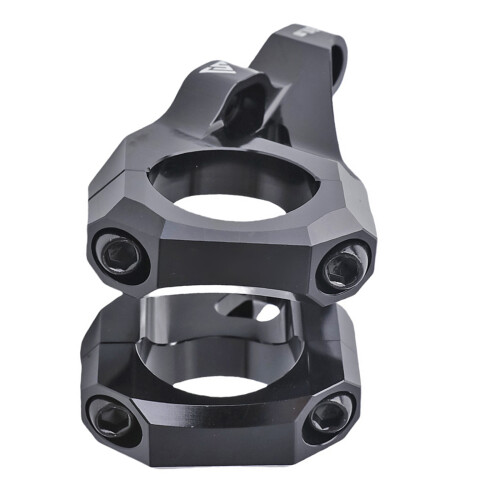 Bicycles Stem Risers Aluminum Alloy Handlebar Short Stem-Black
