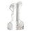 Standard Technical Scubas Diving BCD Harness Back Plate-Silver 1