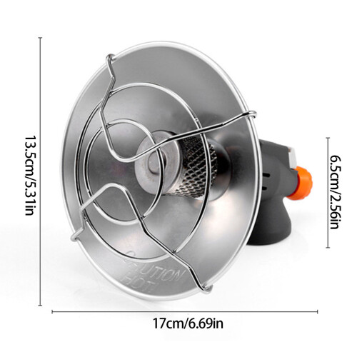 Practical Small Stainless Steel Camping Heaters with Efficient 2