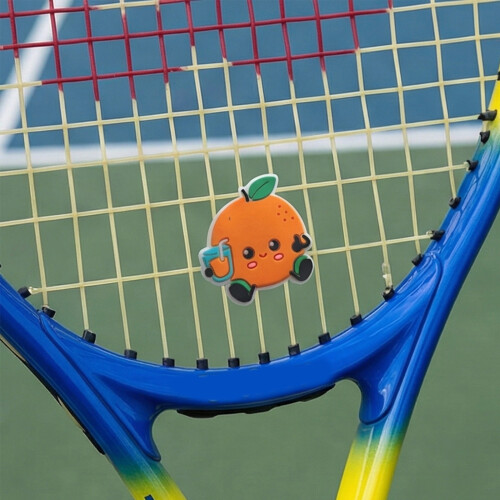 9pcs High Elastics Silicones Tennis Dampeners Fruit Design 1