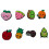 9pcs High Elastics Silicones Tennis Dampeners Fruit Design 6