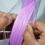 Badminton Training Nylon Snaarlijn Hoge elastische-Wit 5