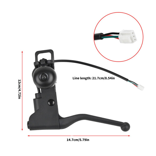 Quick Release remhendel voor elektrische scooter Koolstofvezel 2