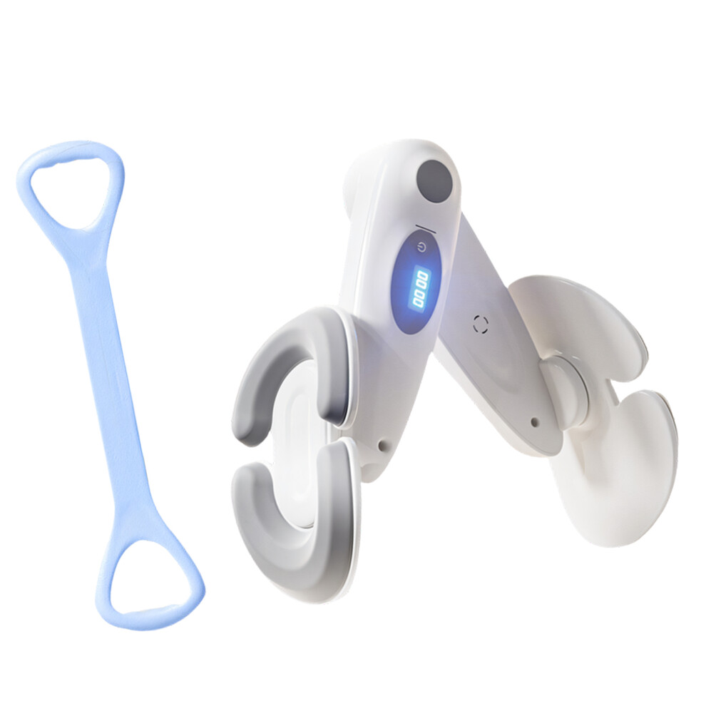 Gray Pelvic Floor Muscle Trainer With Counter Thigh Adjustable