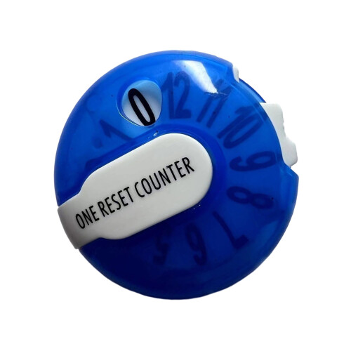 Durability Golf Hat Mounted Score Trackers Golf Strikes-Blue