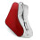 Compact Foldable Ice Skate Backpack With Adjustable-Red 1