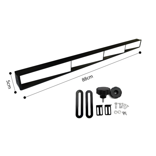 Quick Install 4 Panel Rear View Mirror For Golf Carts And 2
