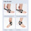 Professional Ankle Support Brace Breathable-L grayish white 3