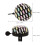 Compacts Waterproofed Bicycles Bells With-Color dots on black 5