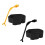 Golf Swing Correcting Band Adjustable Golf-black with yellow 3