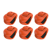 Fishing Rod Storage Holder Stable Fishing Rod-Orange 6 pack
