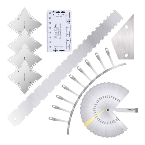 Guitar Measuring Guitar String Action Gauge Ruler Guitar String