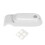 Electric Scooter Switches Panel Cover Dashboards Display-White 1