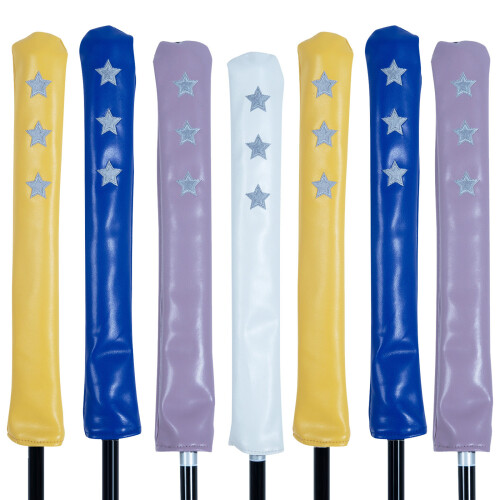 PU Golf Club Protector Waterproof Star Pattern-Royal Blue. 2