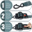 SelfRetracting Heavy Duty Ratchet Strap with 2Clip Heavy-2 1 5