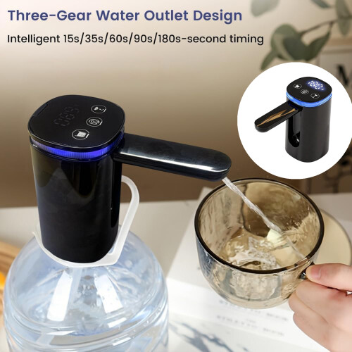 Faltbare elektrische Wasserpumpe, einfach zu bedienender,-Weiß 2