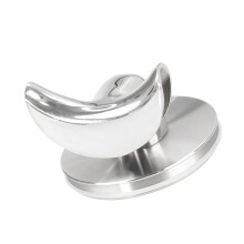 Edelstahl 54 mm Kaffee-Siebträger-Verteiler, Einzel--Doppeldüse