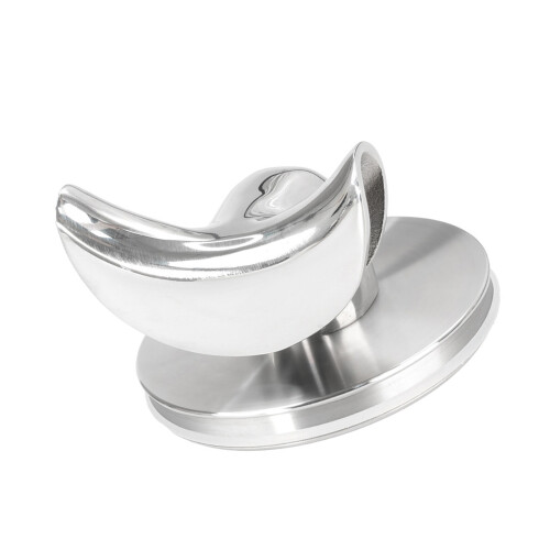 Edelstahl 54 mm Kaffee-Siebträger-Verteiler, Einzel--Doppeldüse