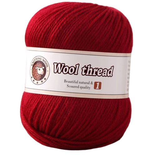 Anti-Pilling-gefärbtes Strickgarn, 100 Gramm pro-Abschnitt 3