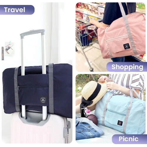 Foldable Travel Duffel Bag Large Carry On Bag 1