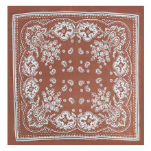 70x70cm halsdoek stijlvolle Boheemse charme-Bean p2aste kleur